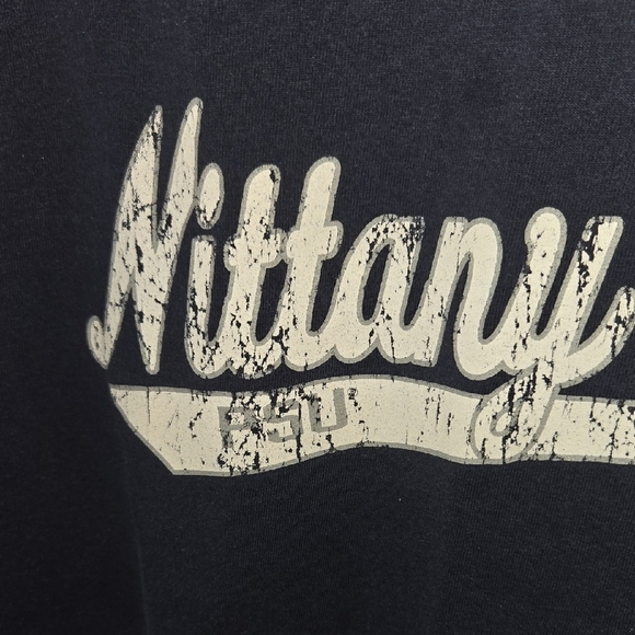 Vintage Blue Short Sleeve Tee with Penn State Nittany Lion Logo - Picture 6 of 6